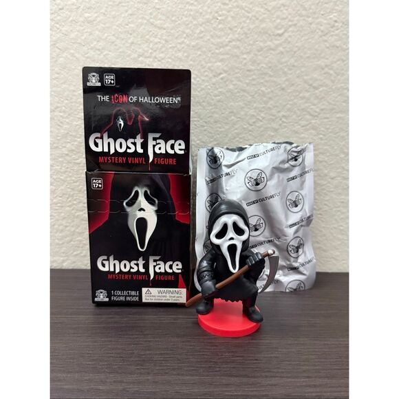 CultureFly Scream Ghost Face Mystery Vinyl Figure - Classic Style A - Picture 1 of 5